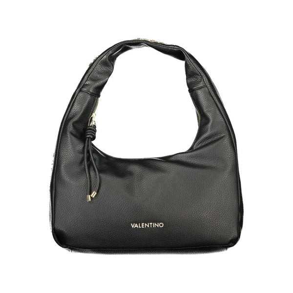 Mario Valentino Black Polyurethane Women's Bag