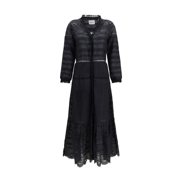 Isabel Marant Étoile Black Cotton Casual Dress