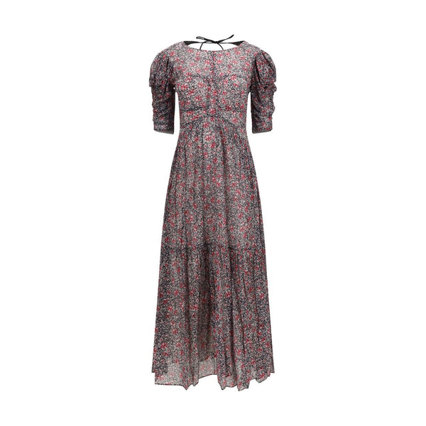 Isabel Marant Étoile Purple Cotton Casual Dress
