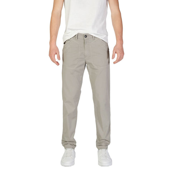 Refrigiwear Gray Cotton Casual Pants