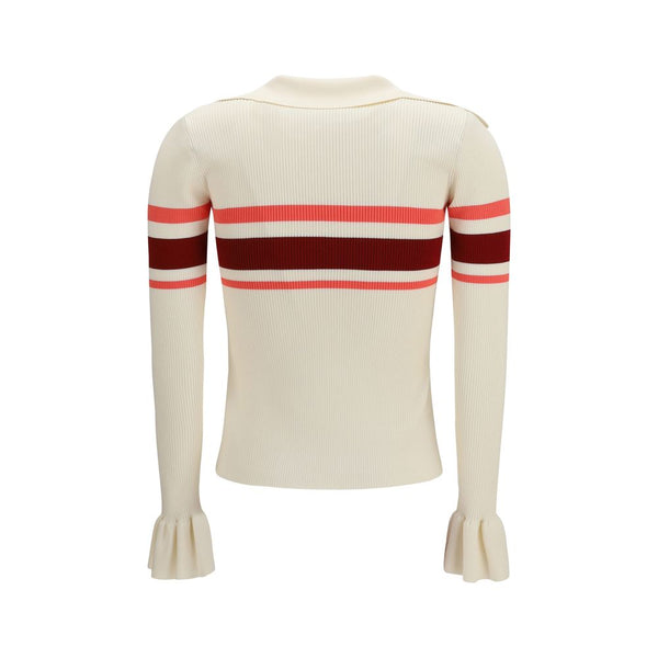 Self-Portrait Beige Viscose Blouse
