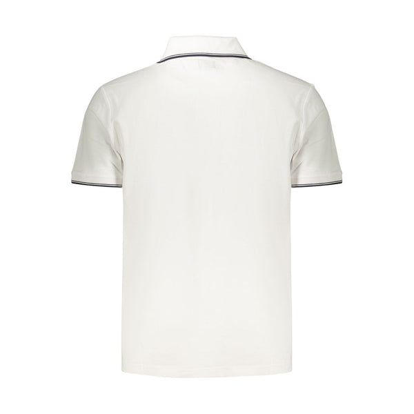 U.S. Grand Polo White Cotton Men's Polo Shirt
