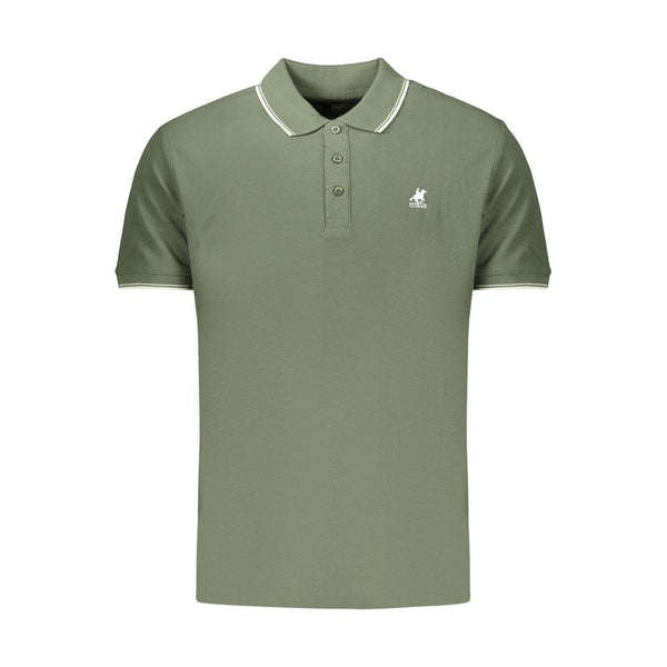 U.S. Grand Polo Green Cotton Men's Polo