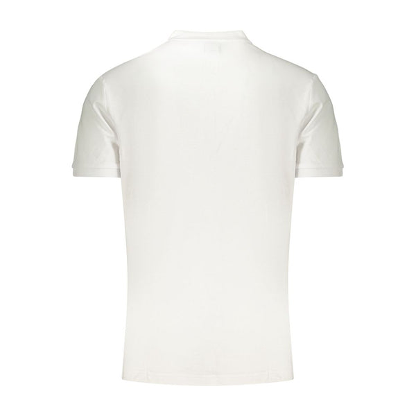 U.S. Grand Polo White Cotton Men's Polo Shirt