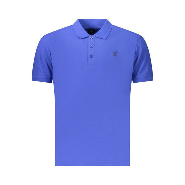 U.S. Grand Polo Blue Cotton Men's Polo