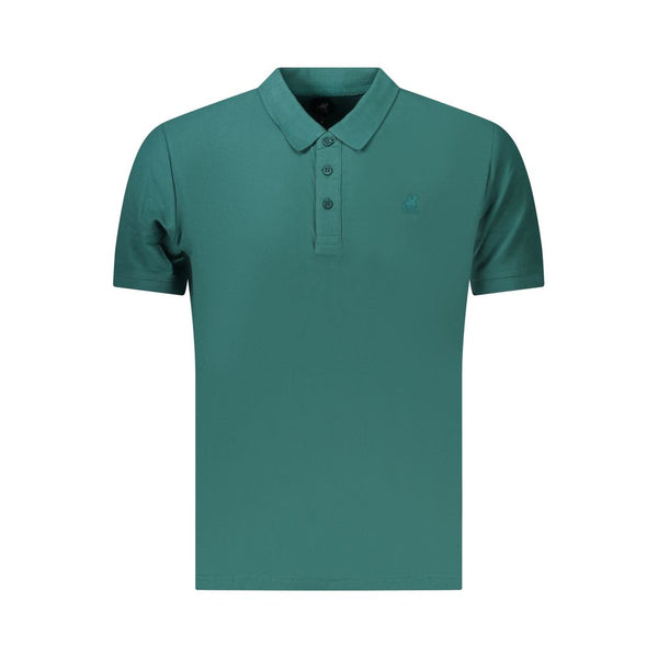 U.S. Grand Polo Green Cotton Men's Polo