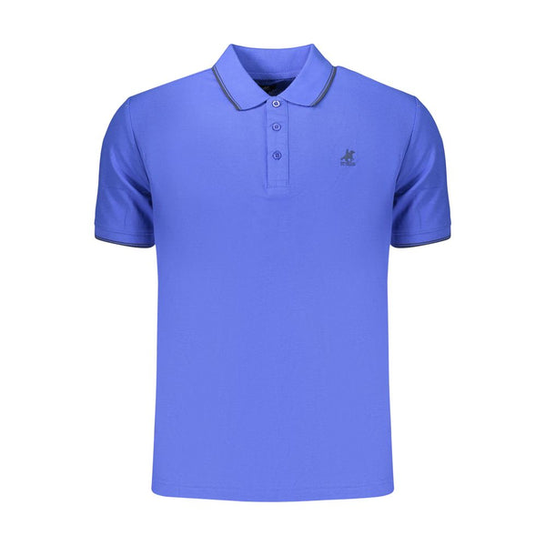 U.S. Grand Polo Blue Cotton Men's Polo Shirt