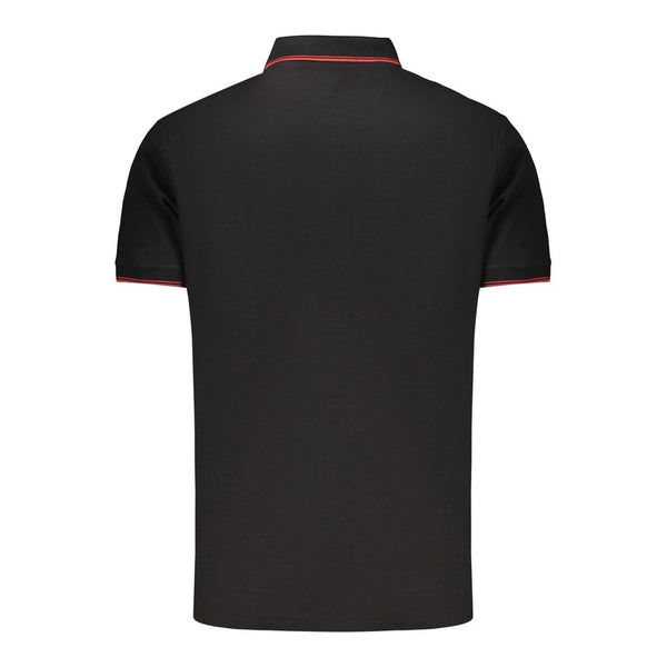 U.S. Grand Polo Black Cotton Men Polo
