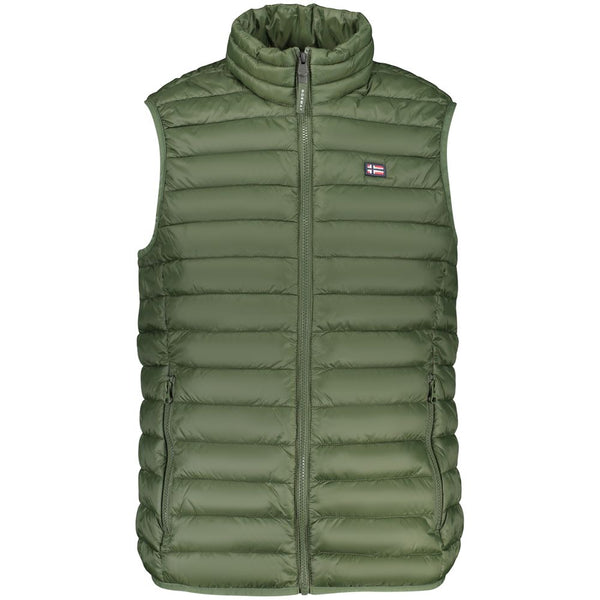 Norway 1963 Verde Polyester Men's Vest
