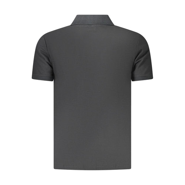 U.S. Grand Polo Black Cotton Men's Polo Shirt