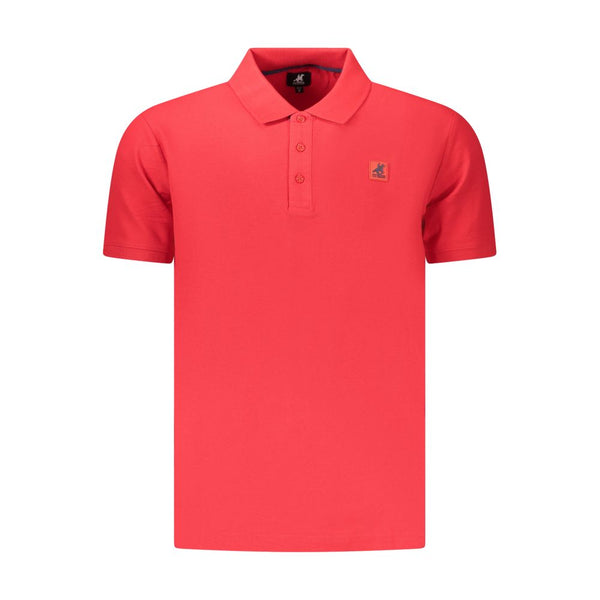 U.S. Grand Polo Red Cotton Men's Polo Shirt