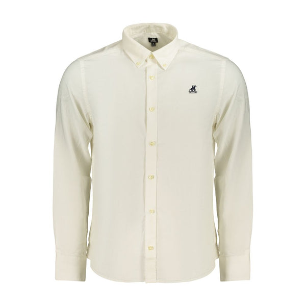U.S. Grand Polo Bianco Cotton Men's Shirt