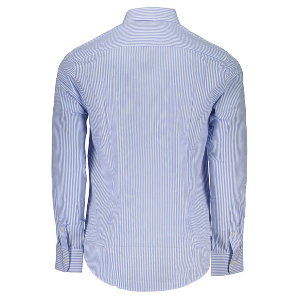 U.S. Grand Polo Azzurro Cotton Mens Shirt
