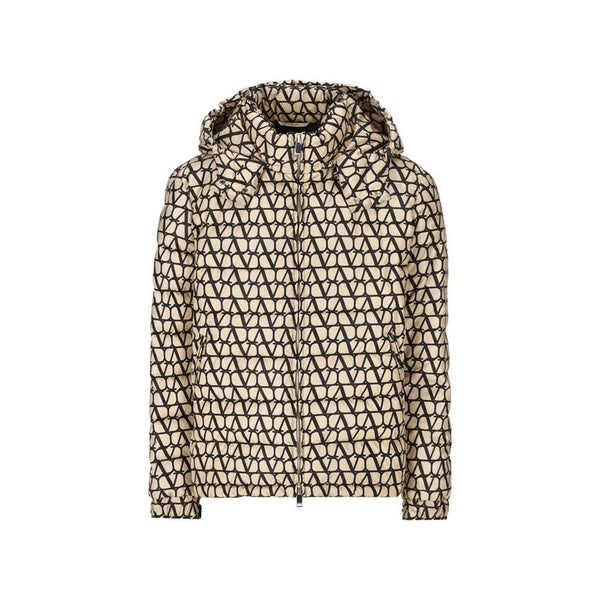 Valentino Garavani Beige Polyamide Full-Length Jacket