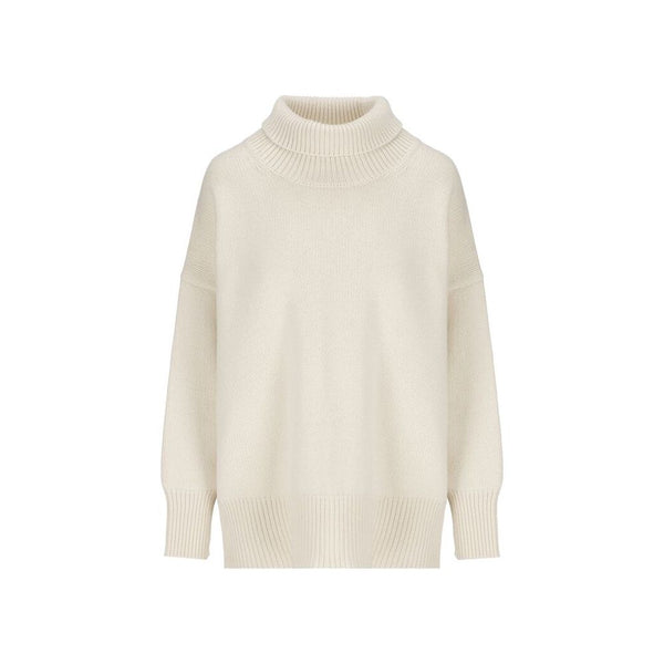 Chloé White Cashmere Turtleneck