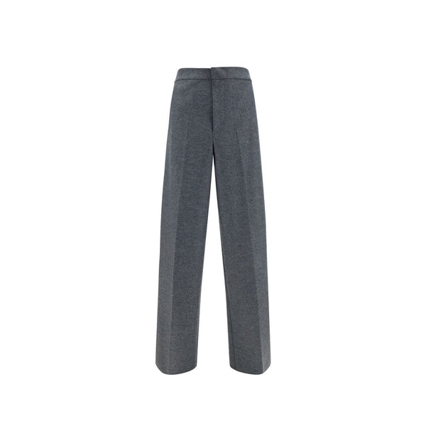Jil Sander Gray Wool Dress Pants