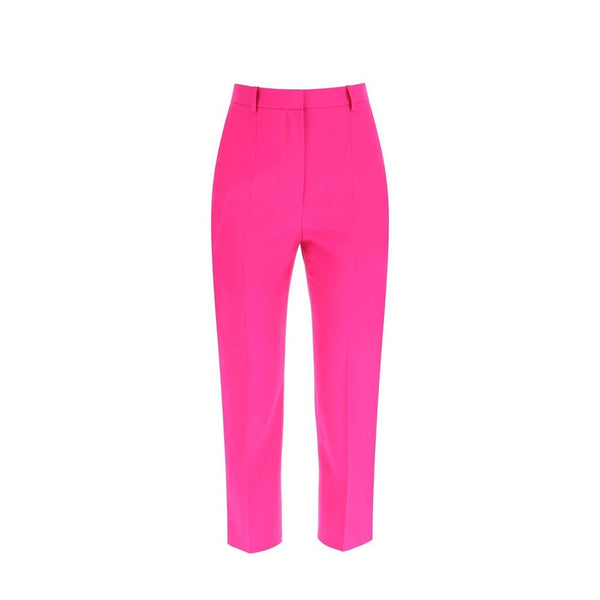 Alexander McQueen Multicolor Wool Casual Pants