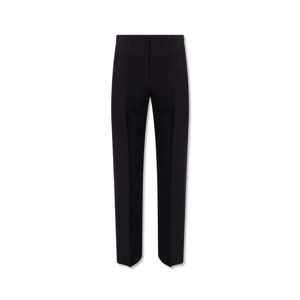 Salvatore Ferragamo Blue Cotton Casual Pants