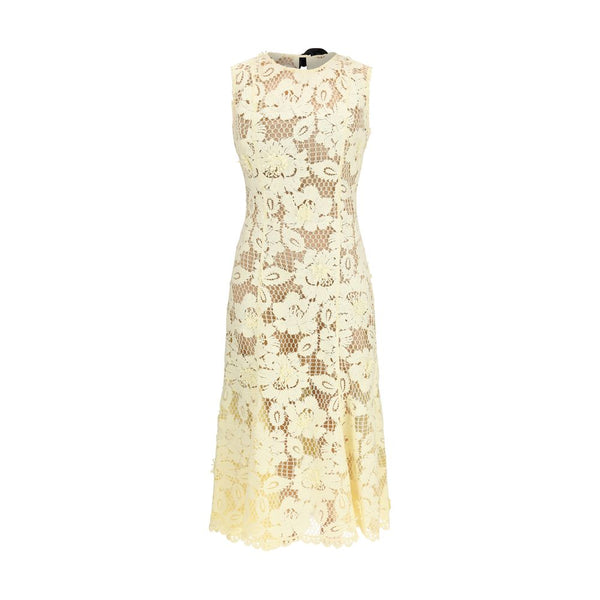 Self-Portrait Bicolor Polyester Casual Dress
