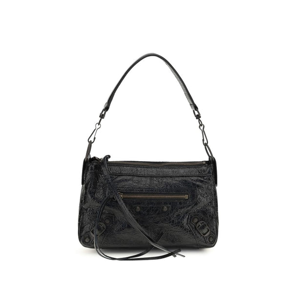 Balenciaga Black Lamb Ovis Aries Aries Handbag