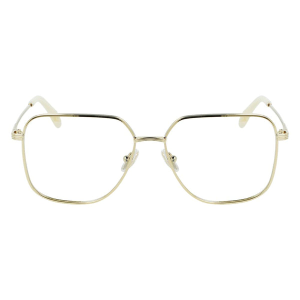 Victoria Beckham Gold Metal Glasses (Frames)