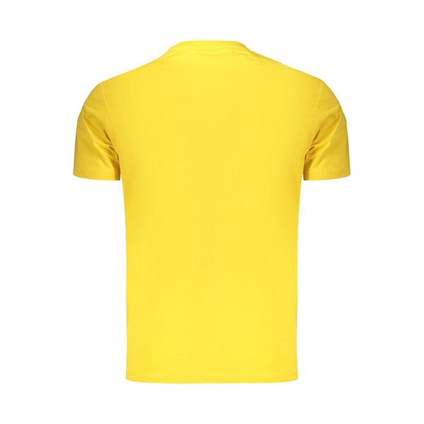 Napapijri Giallo Cotton Men's T-Shirt