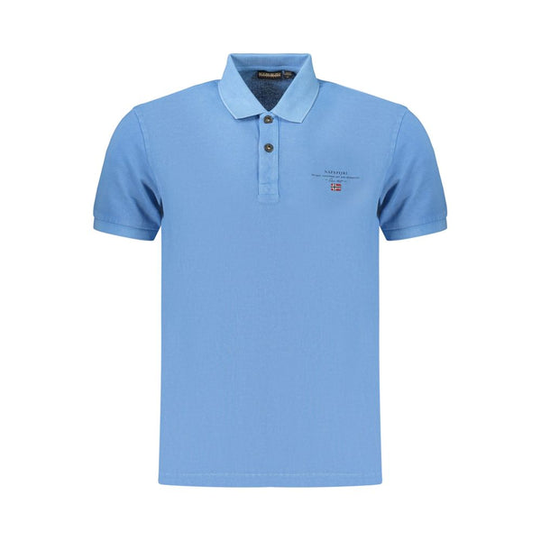 Napapijri Azzurro Cotton Men's Polo