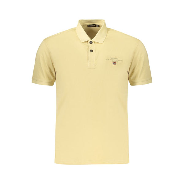 Napapijri Beige Cotton Men's Polo