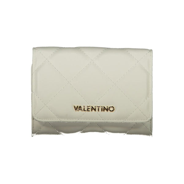 Mario Valentino Bianco Polyurethane Women's Wallet