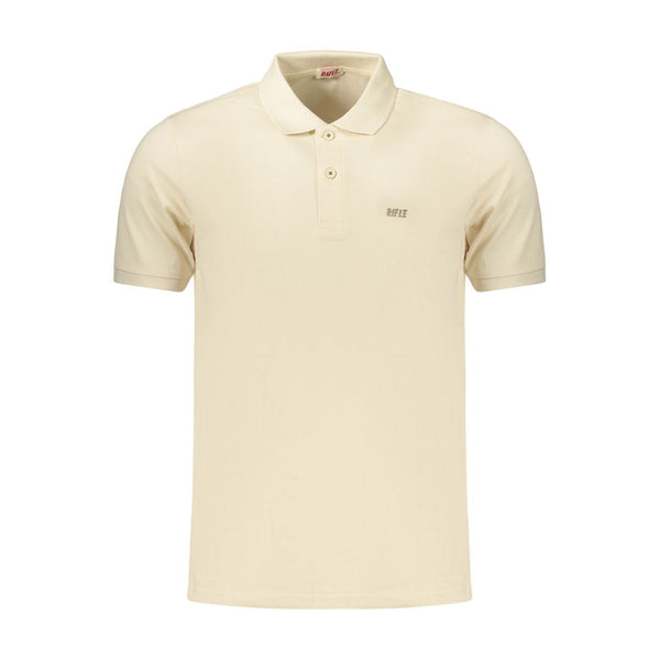 Rifle Beige Cotton Men's Polo