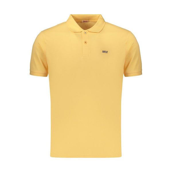 Rifle Orange Cotton Men's Polo
