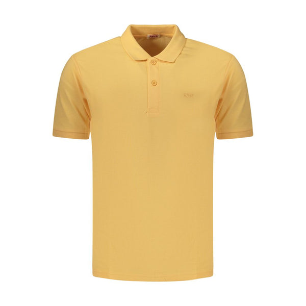 Rifle Orange Cotton Men's Polo Shirt