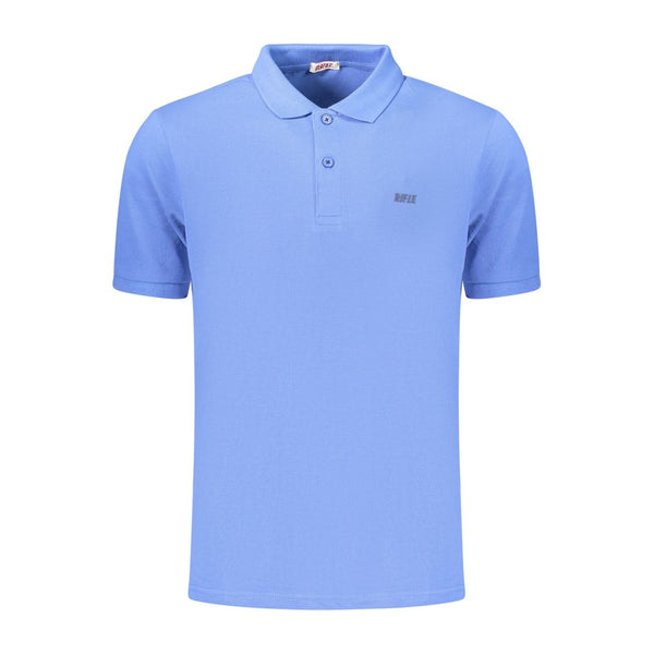 Rifle Blue Cotton Men's Polo Shirt