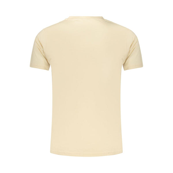 Rifle Beige Cotton Men's T-Shirt