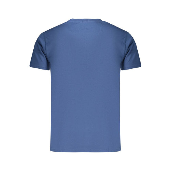 Rifle Blue Cotton Men's T-Shirt