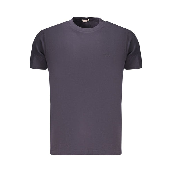 Rifle Blue Cotton Men's T-Shirt
