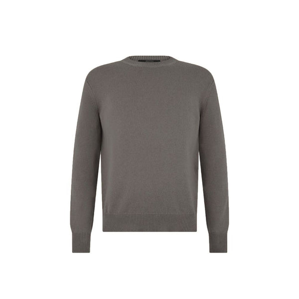 Herno Gray Cashmere Sweater