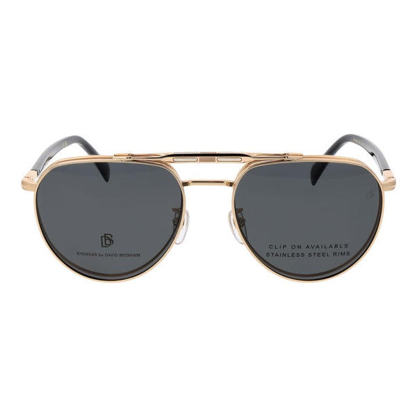 David Beckham Gold Metal Glasses (Frames)