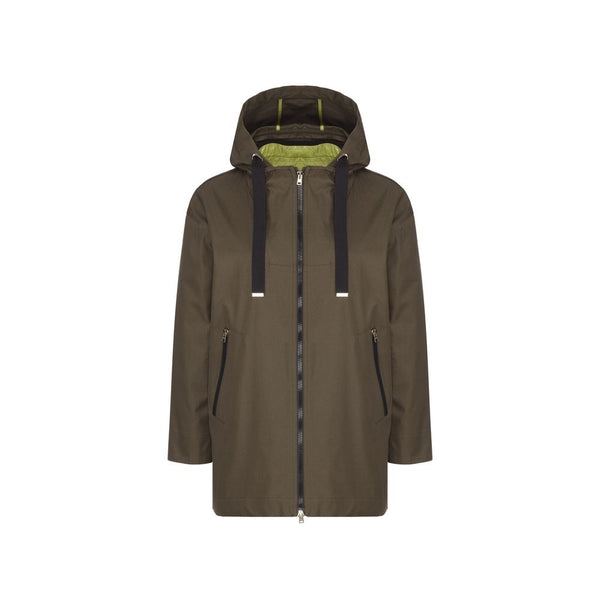 Herno Bicolor Cotton Coat