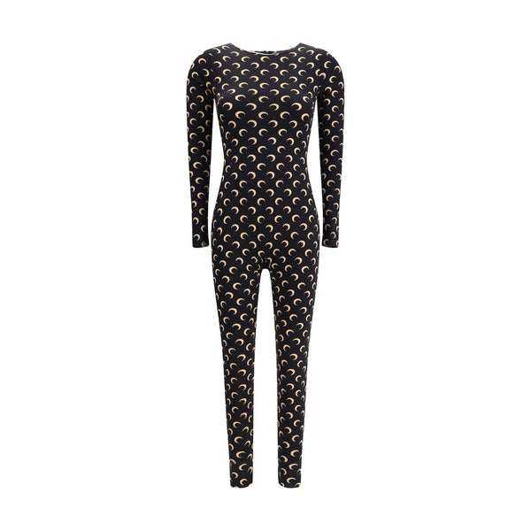 Marine Serre Brown Polyamide Jumpsuit