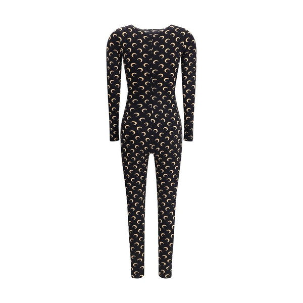 Marine Serre Brown Polyamide Jumpsuit