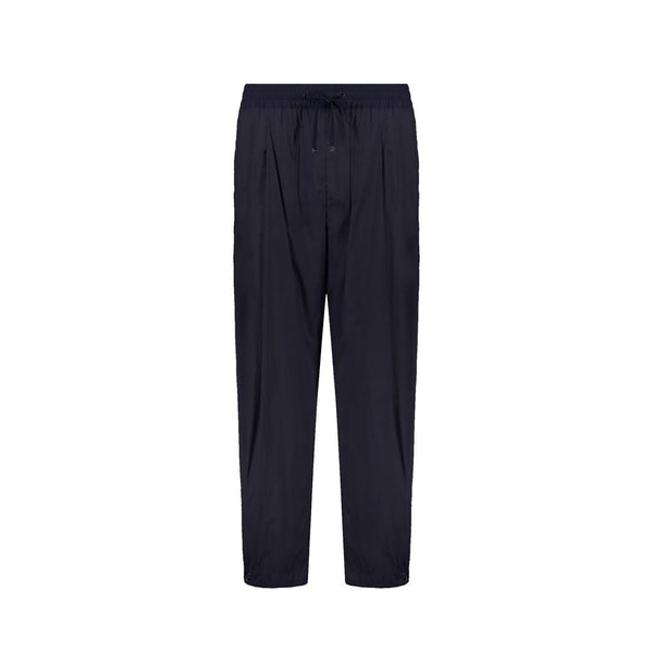 Herno Blue Elastane Casual Pants