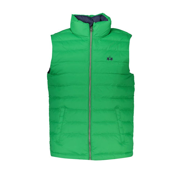 La Martina Verde Poliammide Men's Gilet