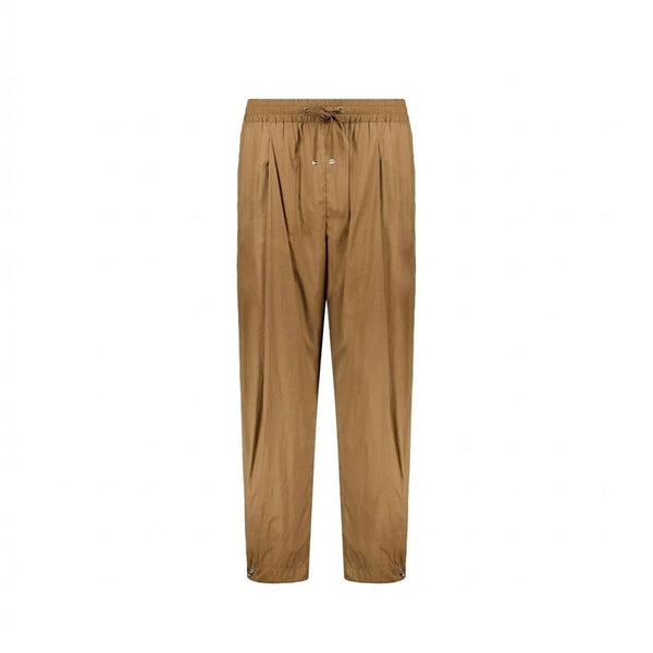 Herno Brown Elastane Casual Pants