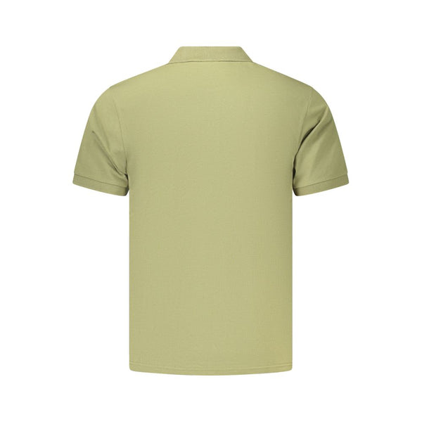 Coveri Moving Green Cotton Men's Polo