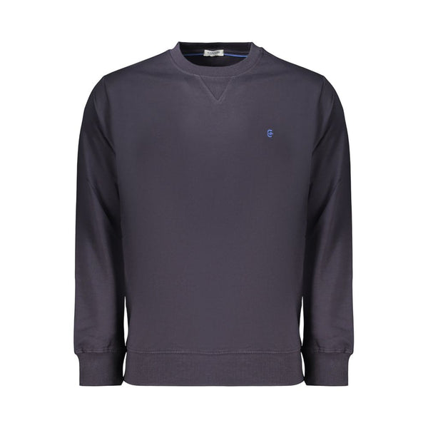 Coveri Moving Blue Cotton Men's Sweatshirt