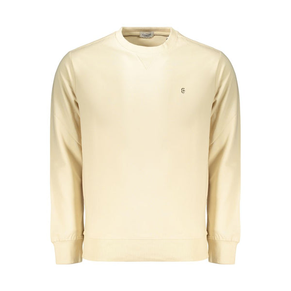 Coveri Moving Beige Cotton Men's Sweatshirt