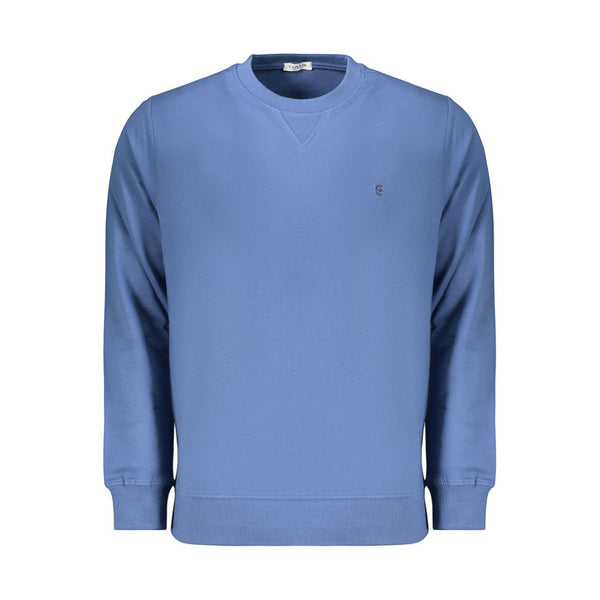 Coveri Moving Blue Cotton Men's Sweatshirt