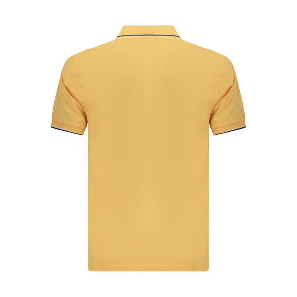 Coveri Moving Orange Cotton Men's Polo Shirt