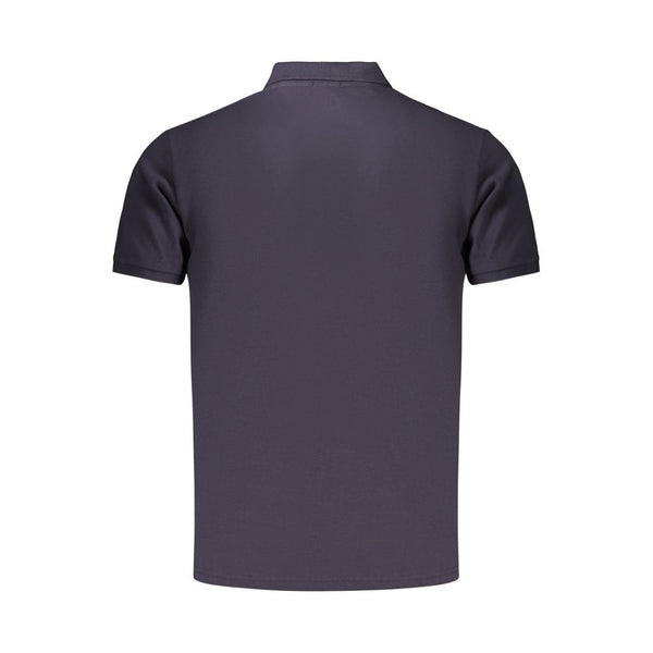 Coveri Moving Blue Cotton Men's Polo